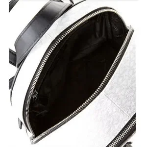NWT Michael Kors Rhea Medium Colorblock Signature Logo Backpack & Trifold Wallet Michael Kors Rhea Medium Color-Block Signature Logo Backpack  main image 3